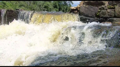 Running Stream Stock Footage 120212960