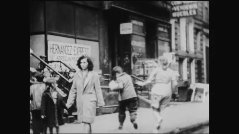 Running In The Streets Of New York Stock Footage 88305334