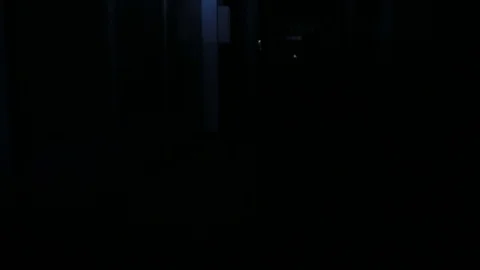 Running through demolished house Stock Footage 70073453