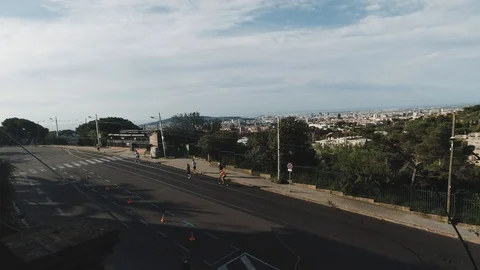 Running up Tipidapo Stock Footage 129750543