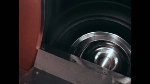 Running a Tire Test 1967 Stock Footage 167289196