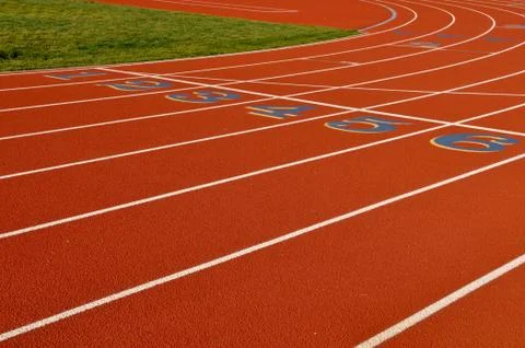 Running track background 스톡 사진