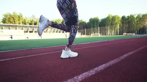 Running at the track 動画素材 158570094