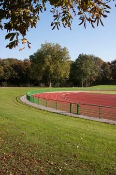 Running track Stock Photos