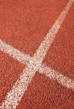 Running track Stock Photos