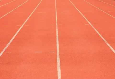 Running track Foto stock