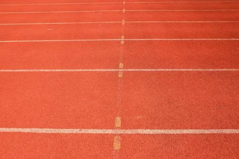 Running track Foto stock