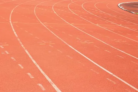 Running track Stock Photos