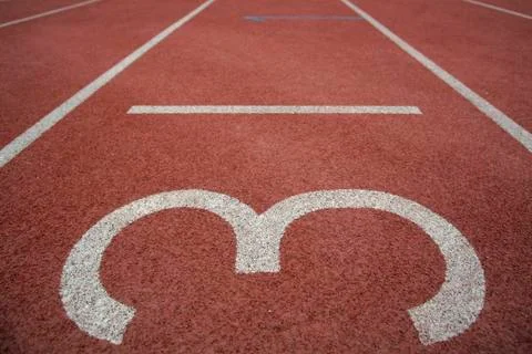 Running track Stock Photos