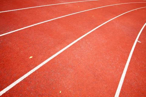 Running track Foto stock