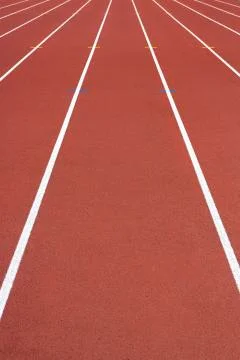 Running track Stock Photos