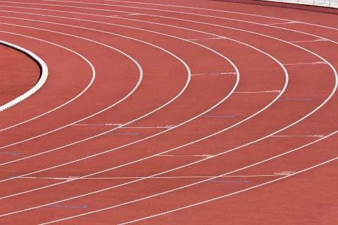 Running track 스톡 사진