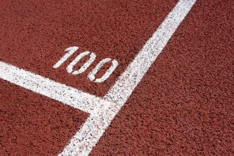Running track 스톡 사진