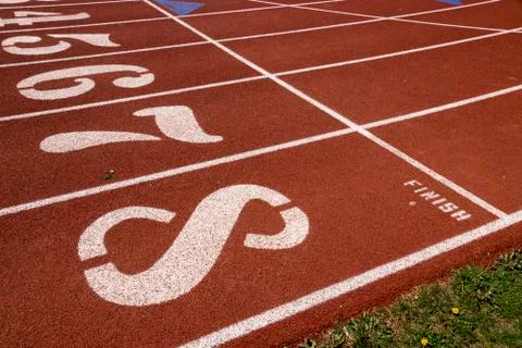 Running Track Stock Photos