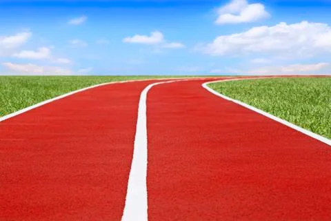 Running Track Stock Photos