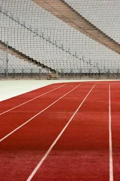 Running track Stock Photos