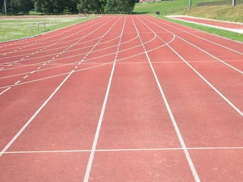 Running Track. Stock Photos