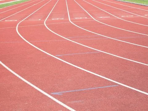 Running Track. Stock Photos