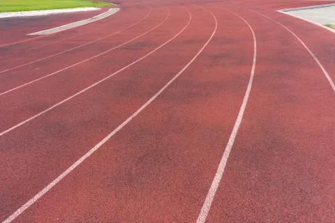 Running track Stock Photos