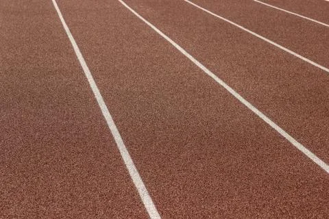 Running track rubber background Stock Photos