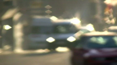 Running traffic Stock-Footage 289655