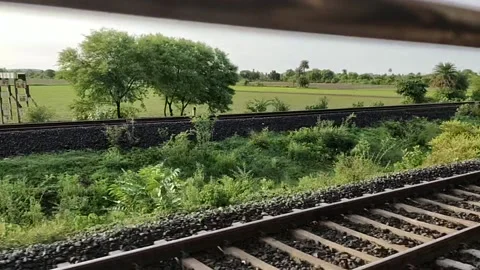 Running train , travel Video stock 228835752