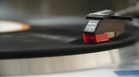 A running turntable Stock Footage 53569567