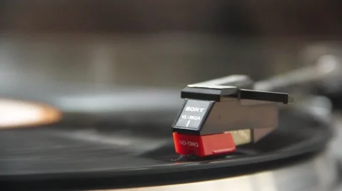 A running turntable Stock Footage 53570197