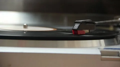 A running turntable Stock Footage 53570734