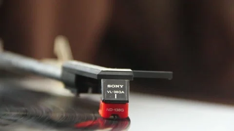 A running turntable Stock Footage 53577664