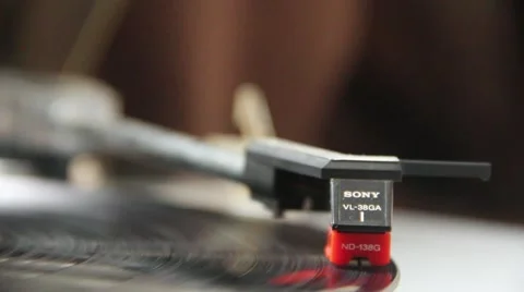 A running turntable Stock Footage 53578574