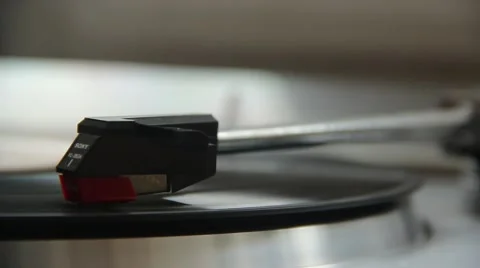 A running turntable Stock Footage 53610065