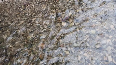 Running water drains into a stream 動画素材 128933111