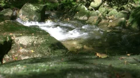 Running water Stock Footage 22256709