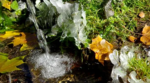 Running water Stock Footage 32324768