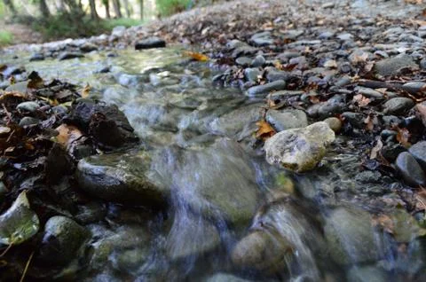 Running water Stock-Fotos
