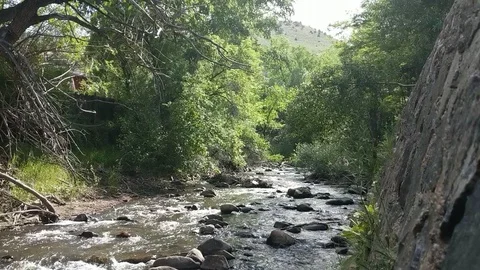 Running Water Stream, 1080p Video stock 91463622