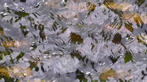 Running Water Surface Stock Footage 34362609