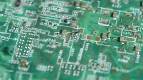 Running water through Printed circuit board. 動画素材 221045188