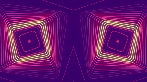 Running waves of LED light. 3d rendering loop animation 4K Stock Footage 277202927