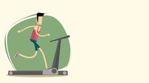 Running Workout Stock Footage 55240061