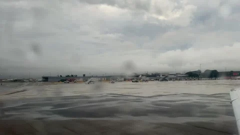 Runway Activity Timelapse Stock Footage 246576959