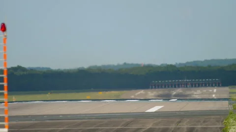 Runway, end, nobody Stock Footage 232940417