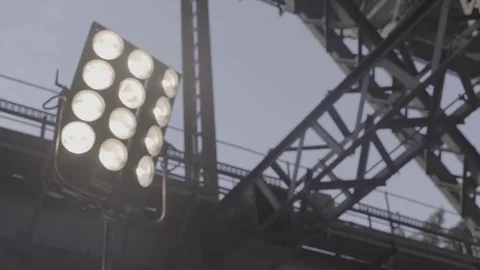 Runway Lights Stock Footage 71311477