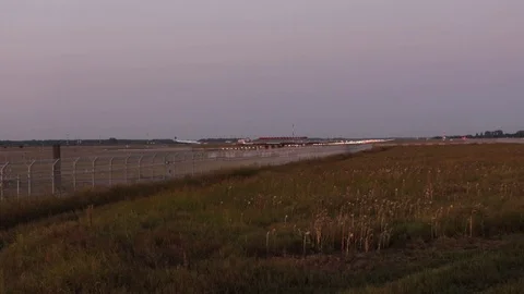 Runway plane Stock Footage 115887869