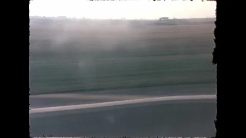 Runway from a Plane Stock Footage 277585332