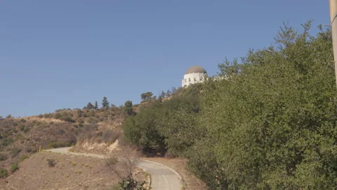 Runyon Canyon Trail to Griffith Observatory Stock Footage 319345790