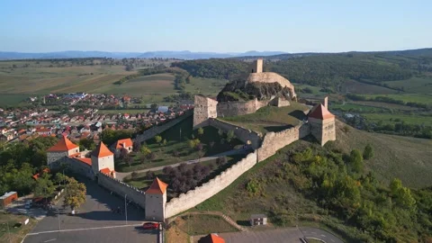 Rupea Citadel, Romania Stock Footage 287010645