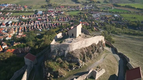 Rupea Citadel, Romania Stock Footage 287011013
