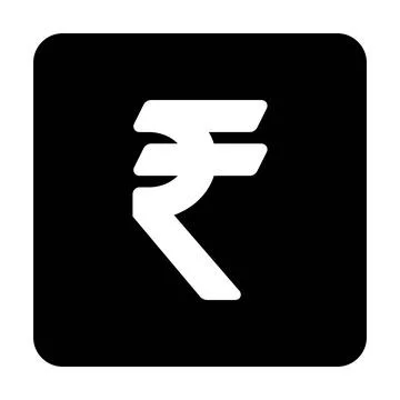 Rupee sign icon vector currency symbol for business and finance Stock Illustration